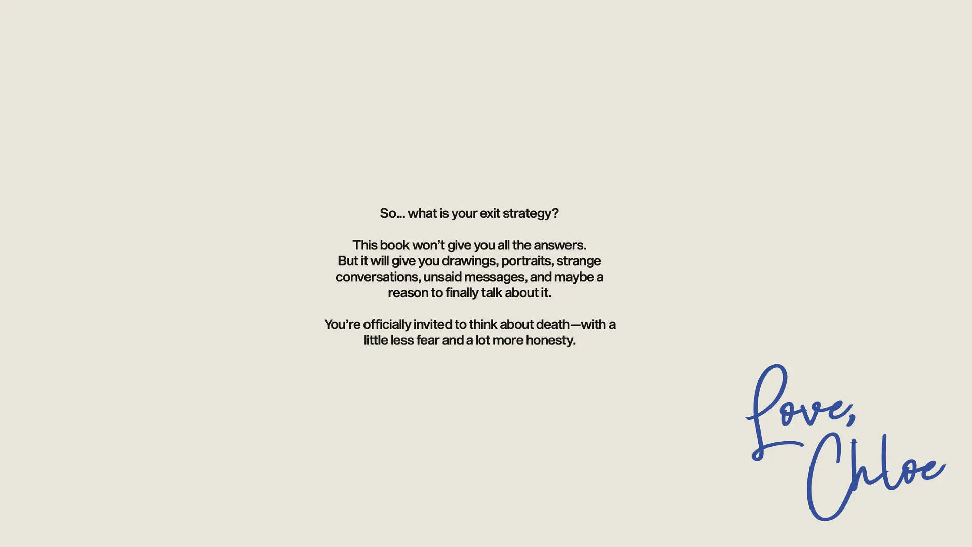 A project by Chloe Ong Wen Chian