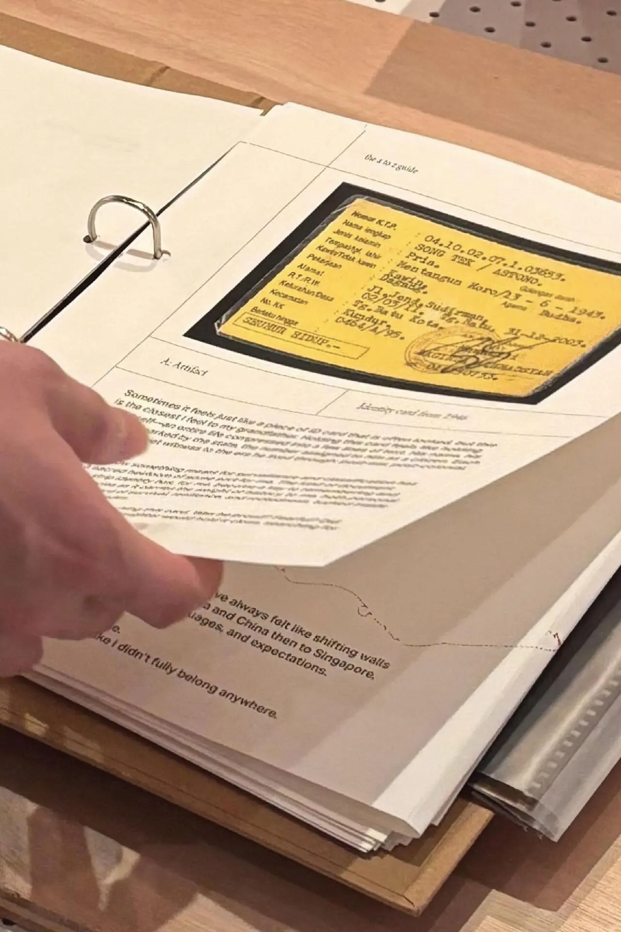 A project by Winnie Sim