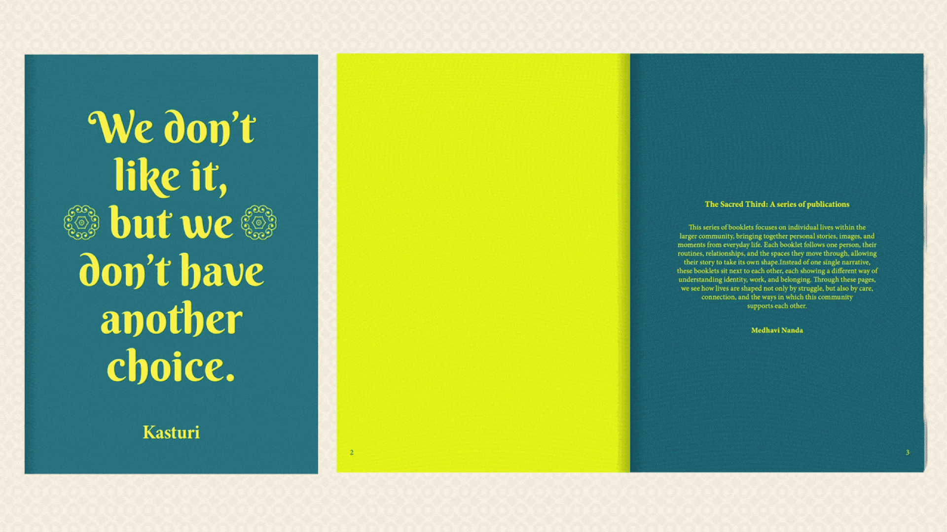 A project by Medhavi Nanda
